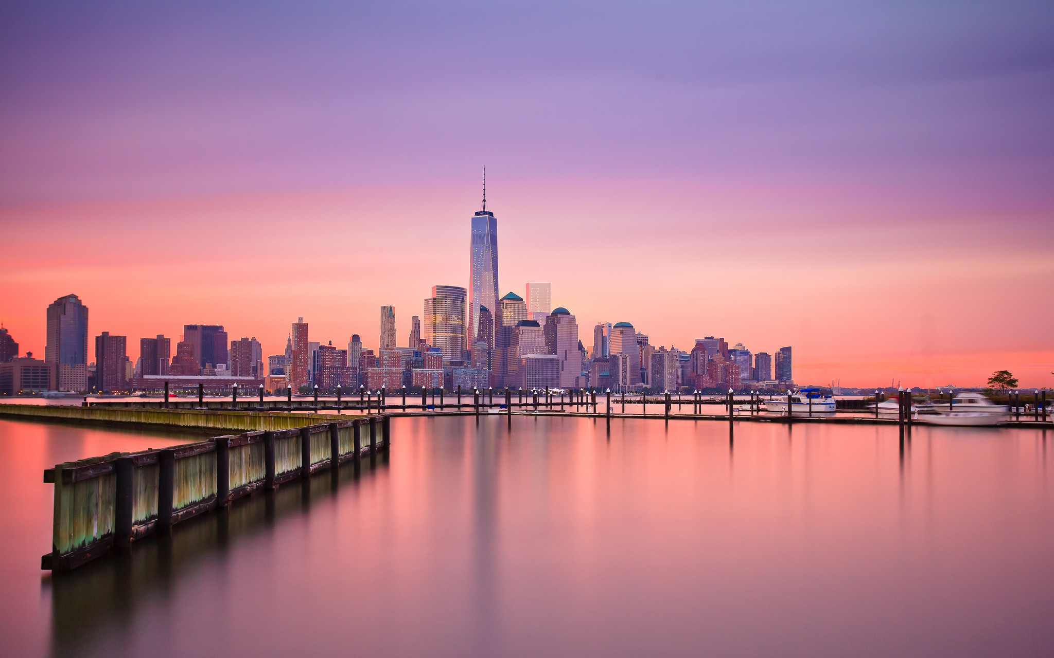 Incredible Photo of Sunrise over Manhattan New York 2