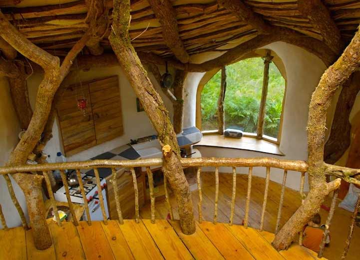 Casa hobbit interior