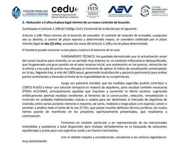 Iniciativa ley de alquileres 2023