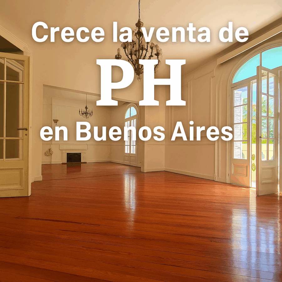 Crece la venta de ph en Buenos Aires 2025