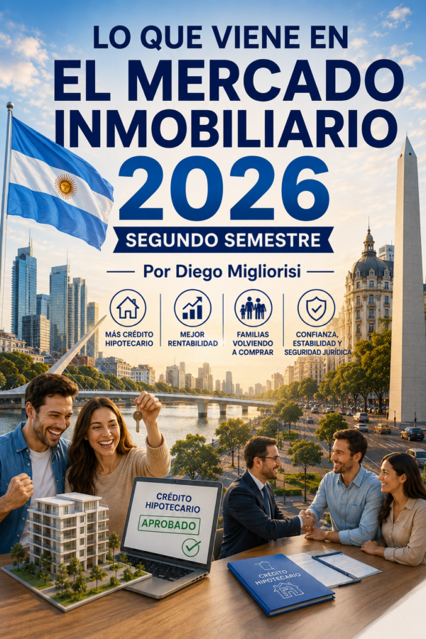 Mercado inmobiliario 2026 primer semestre y lo que viene