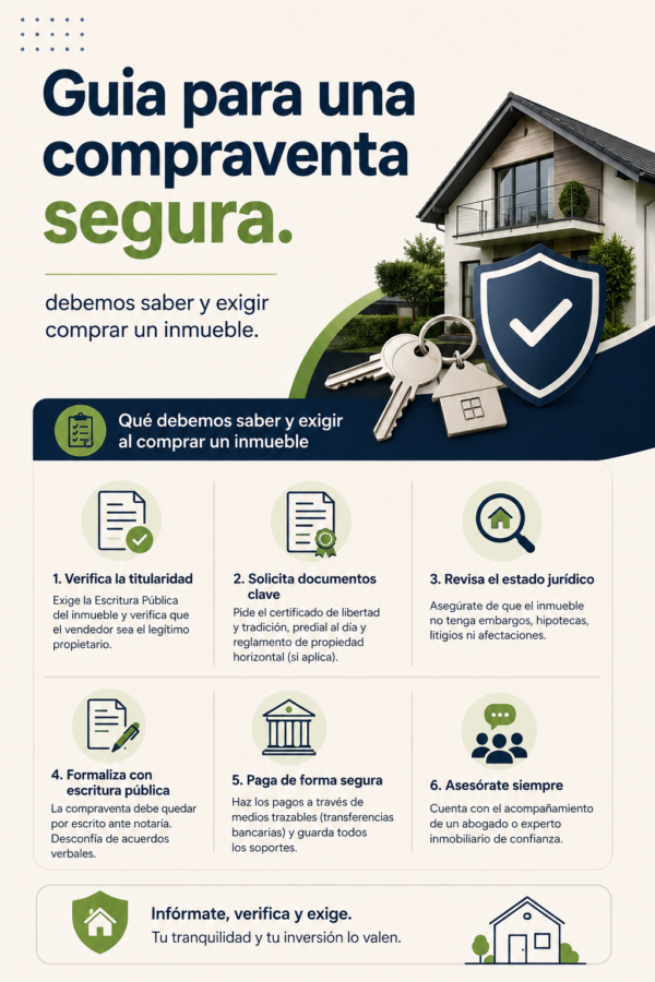 Guia para una compraventa segura 2026 3 Guia para una compraventa segura