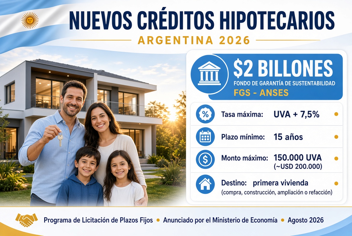 nuevos creditos hipotecarios